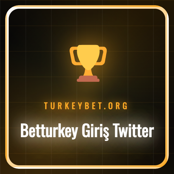 Betturkey giriş Twitter resmi hesabı üzerinden güncel linke erişim.