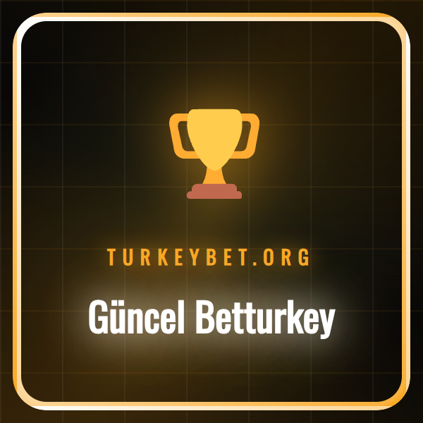 Güncel Betturkey platformunun ana sayfasını gösteren bir ekran görüntüsü.